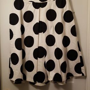 Polka dot skirt